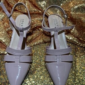 Journee Collection Women's Jazlynn Blush Strappy Heels